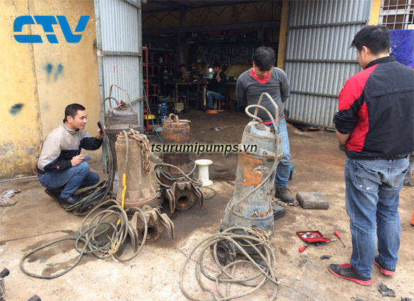 Bảo dưỡng máy bơm chìm nước thải ABS