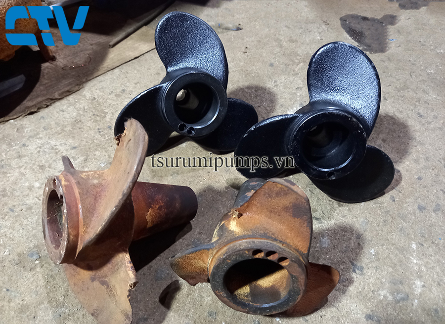 Dịch vụ gia công cánh máy bơm chìm theo yêu cầu