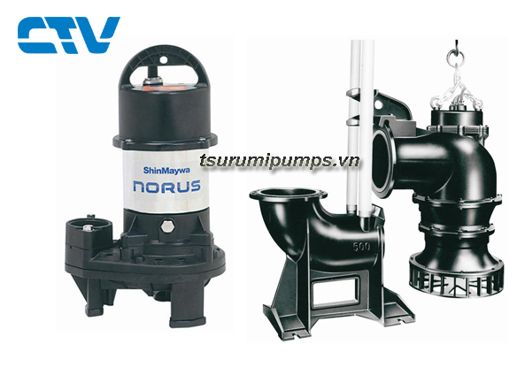 Khắc phục sự cố xảy ra với các máy bơm chìm nước thải Shinmaywa