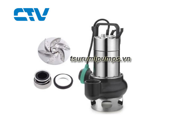 Máy bơm chìm nước thải Shimge WSD75/35 0.75KW