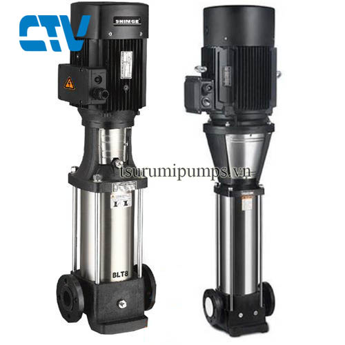 Máy bơm trục đứng đa tầng cánh và các ứng dụng của máy