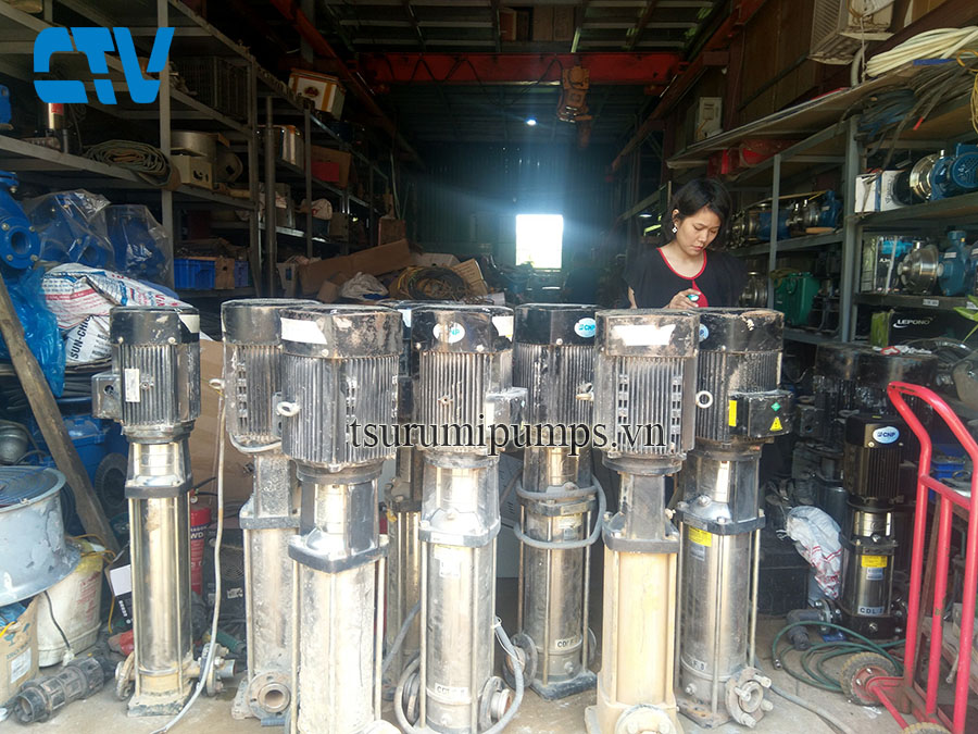 Sửa chữa, bảo dưỡng máy bơm trục đứng CNP uy tín chất lượng tại Miền Bắc