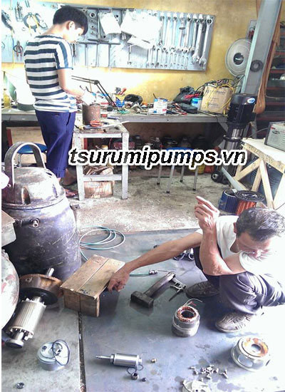 Thay phớt máy bơm chìm nước thải tại Cường Thịnh Vương