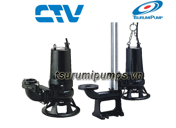 Máy bơm chìm cắt rác Tsurumi C