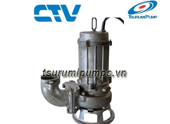 Máy bơm chìm cắt rác Tsurumi CQ
