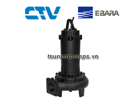 Máy bơm chìm cánh cắt rác Ebara 65DF