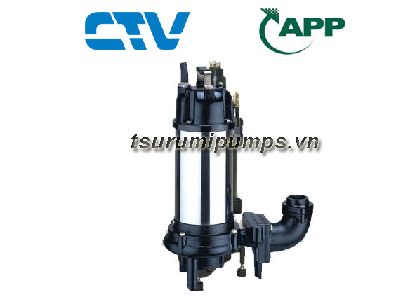 Máy bơm chìm nước thải cắt rác APP GD