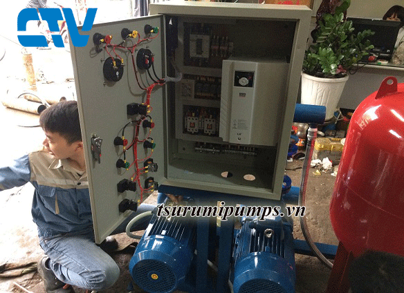 Thiết kế tủ điện cho hệ thống máy bơm tăng áp