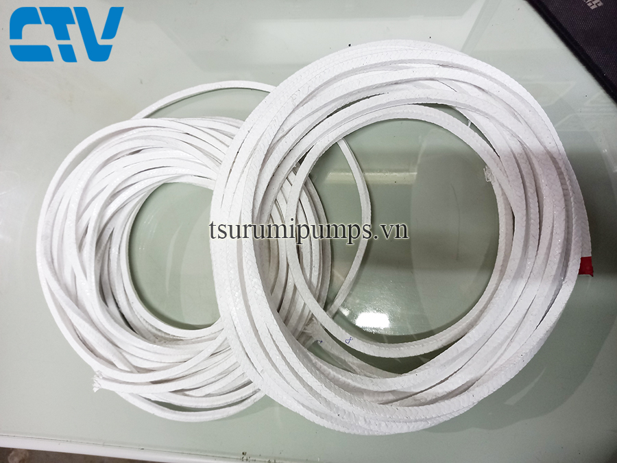 Phớt dây basituc, dây tết chèn làm kín trục bơm - phụ kiện máy bơm đầu rời