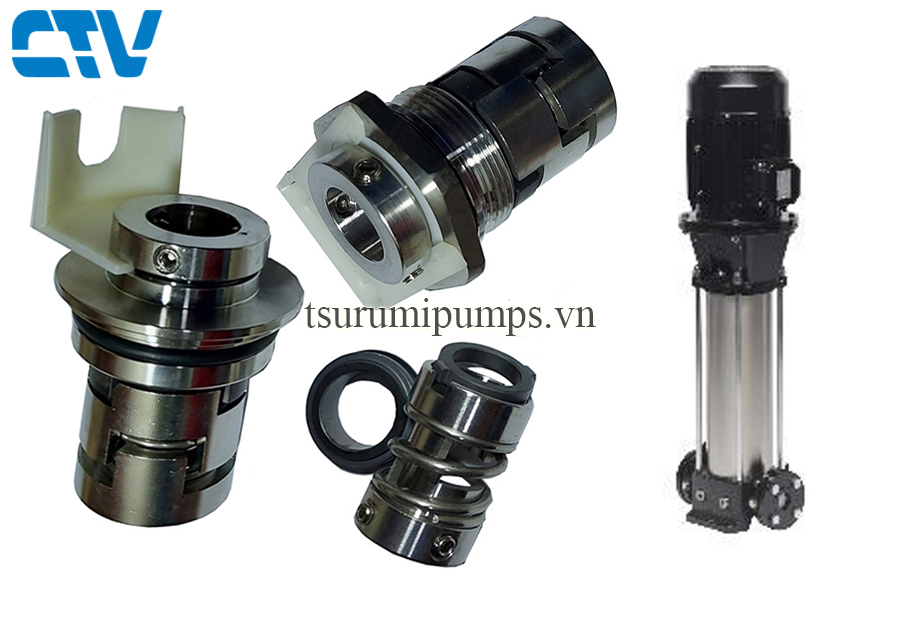 Phớt bơm trục đứng Saer 0.37kw, phớt cơ khí
